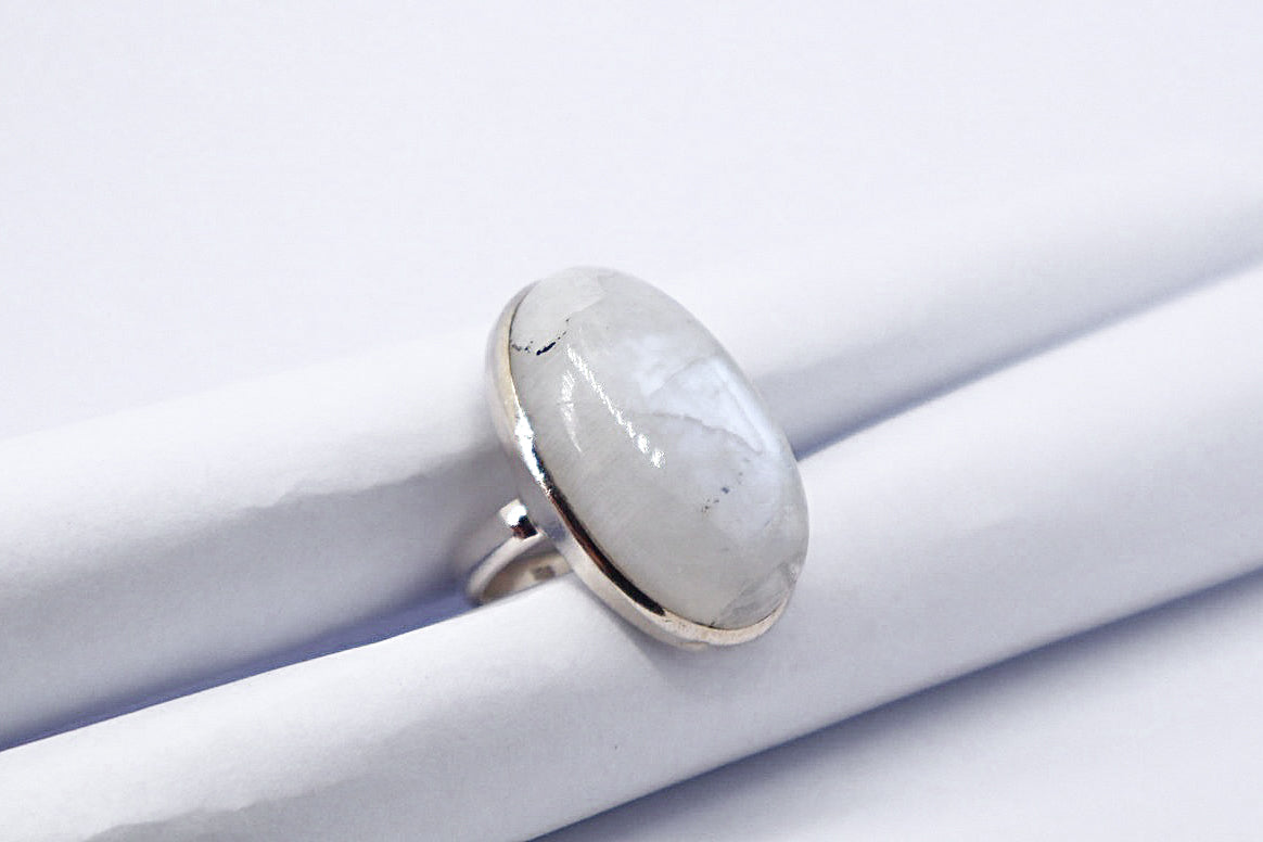 Moonstone Sterling Silver Ring