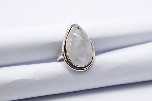 Moonstone Sterling Silver Ring