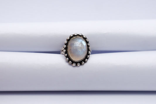 Moonstone Sterling Silver Ring