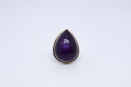 Amethyst Sterling Silver Ring