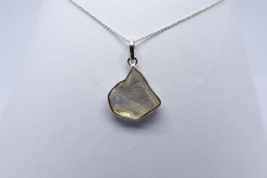 Imperial Topaz Silver Necklace