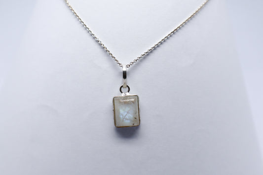 Moonstone Sterling Silver Necklace