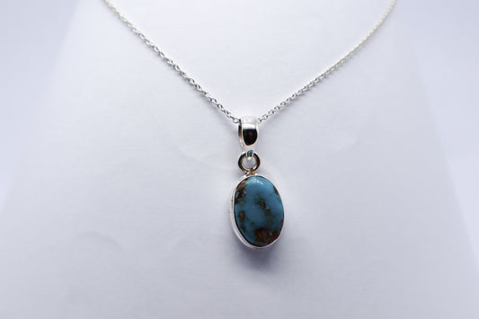 Turquoise Sterling Silver Necklace