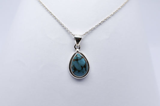 Turquoise Sterling Silver Necklace