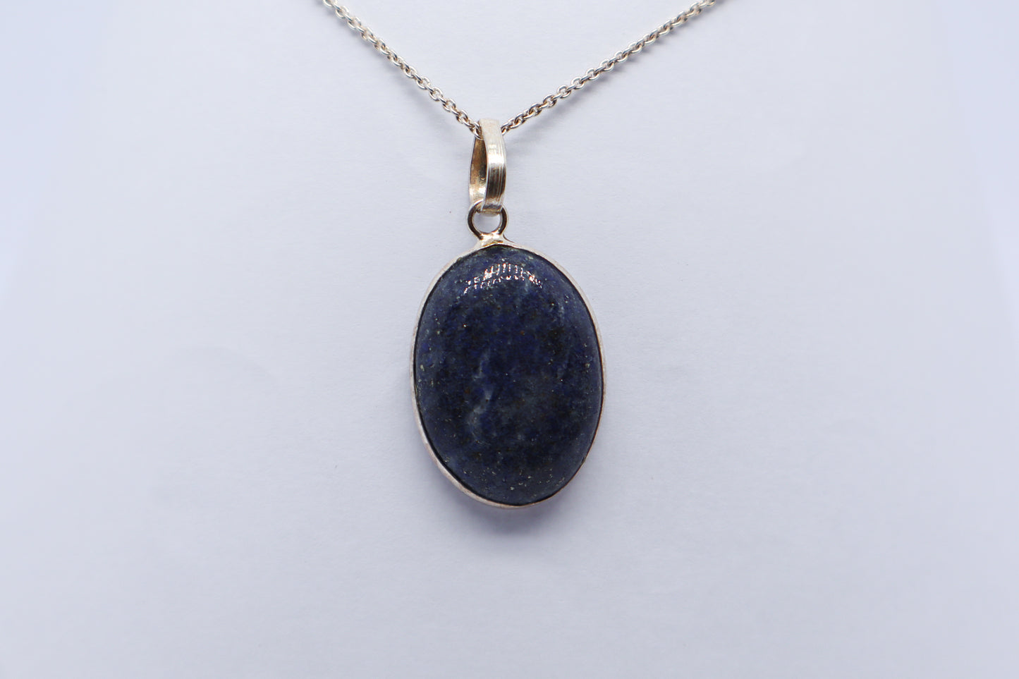 Lapis Lazuli Sterling Silver Necklace