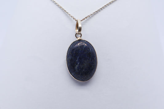 Lapis Lazuli Sterling Silver Necklace