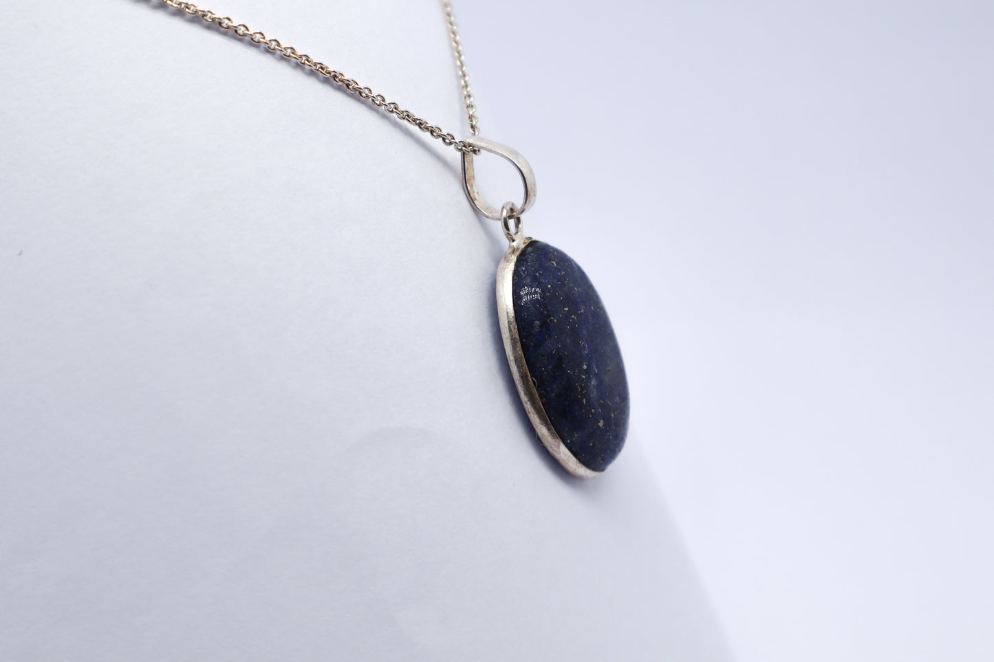 Lapis Lazuli Sterling Silver Necklace