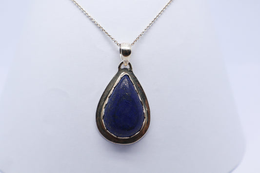 Lapis Lazuli Sterling Silver Necklace