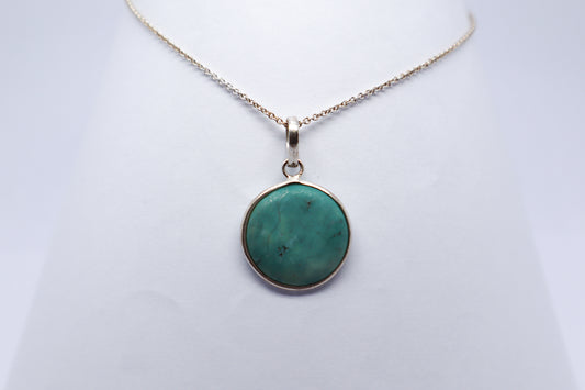 Turquoise Sterling Silver Necklace