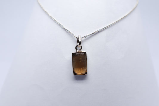 Imperial Topaz Sterling Silver Necklace