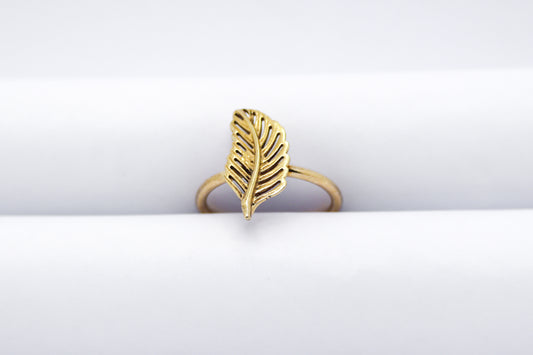 Gold Plated Solid Sterling Silver Ring