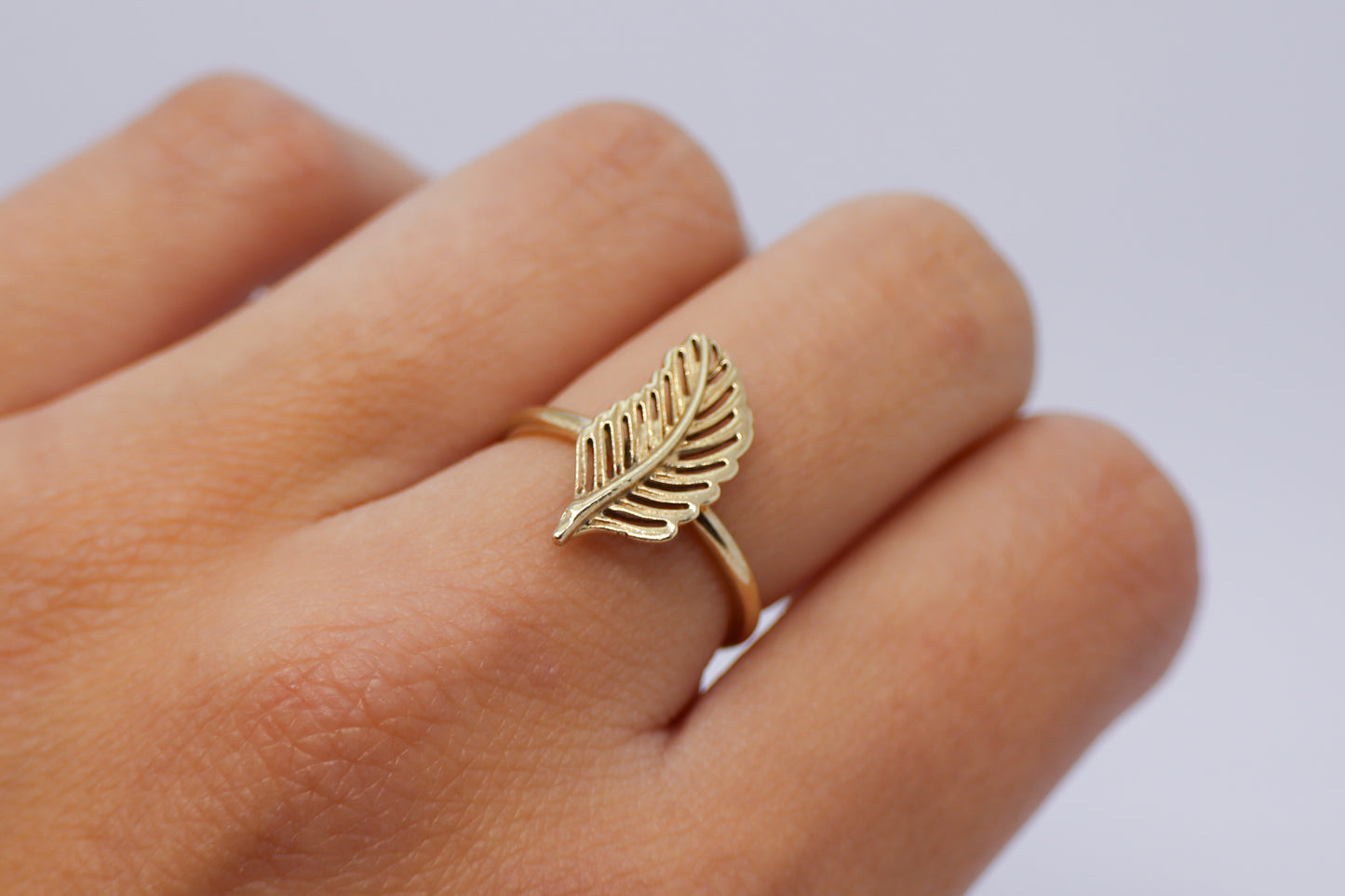 Gold Plated Solid Sterling Silver Ring