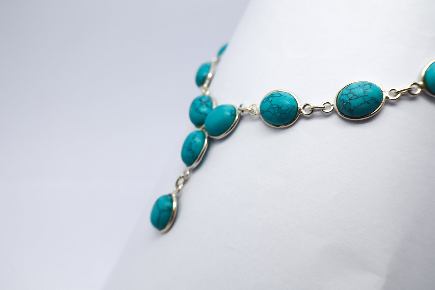 Turquoise Sterling Silver Necklace