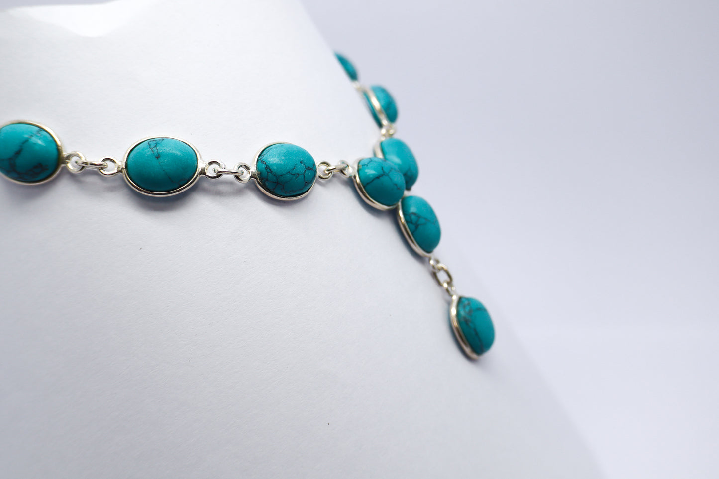 Turquoise Sterling Silver Necklace