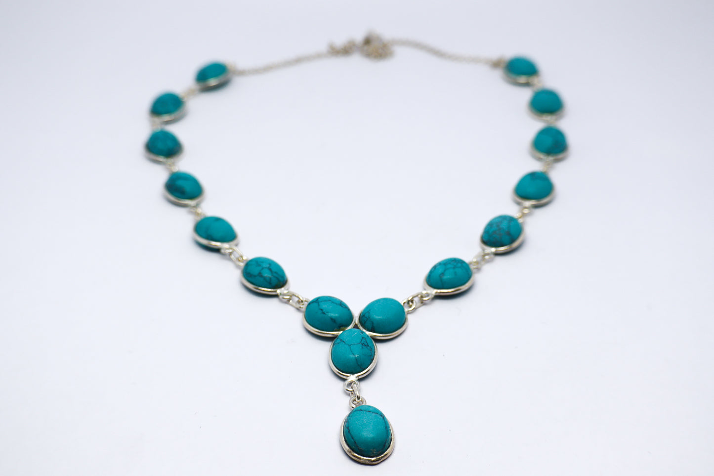 Turquoise Sterling Silver Necklace