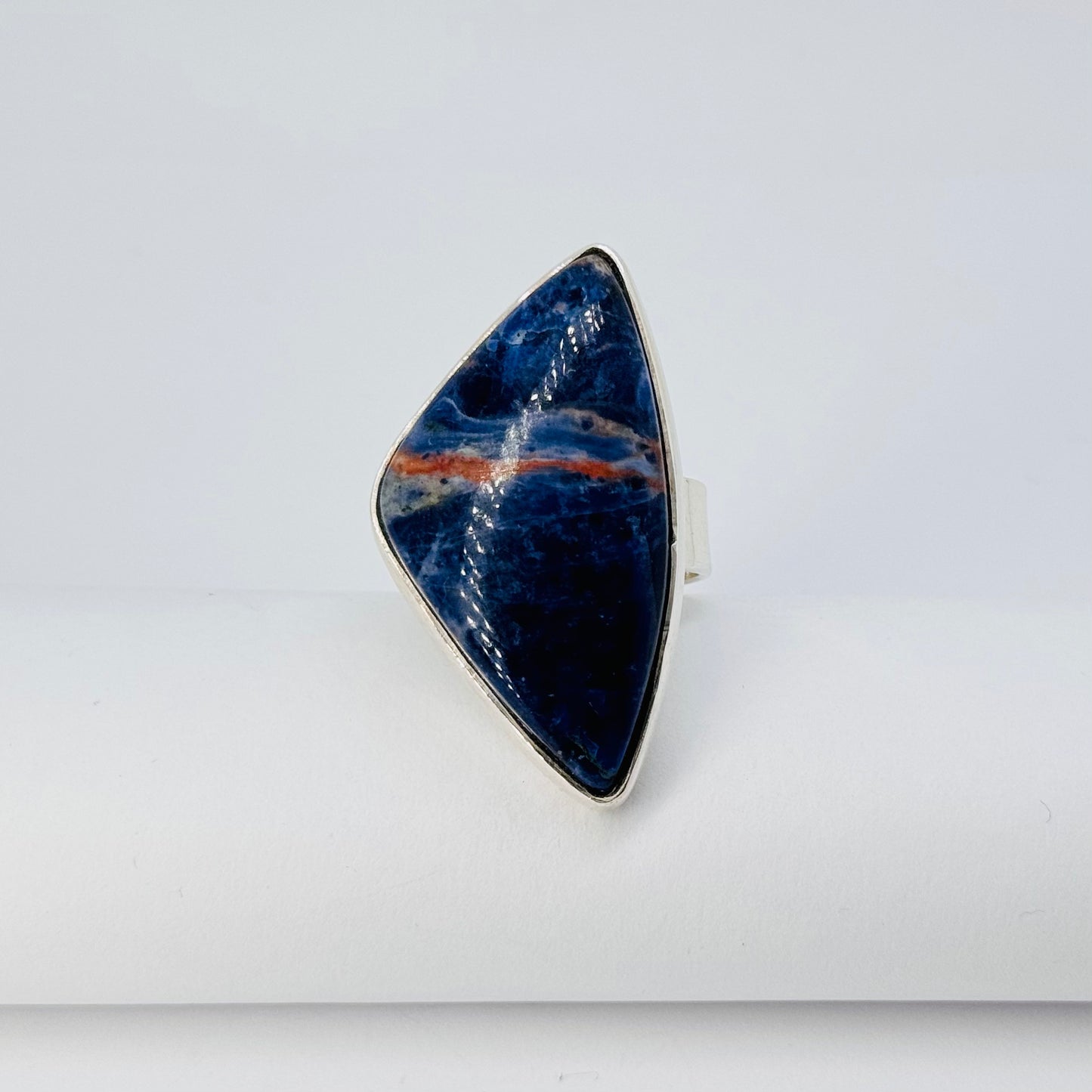 Azurite Sterling Silver Ring