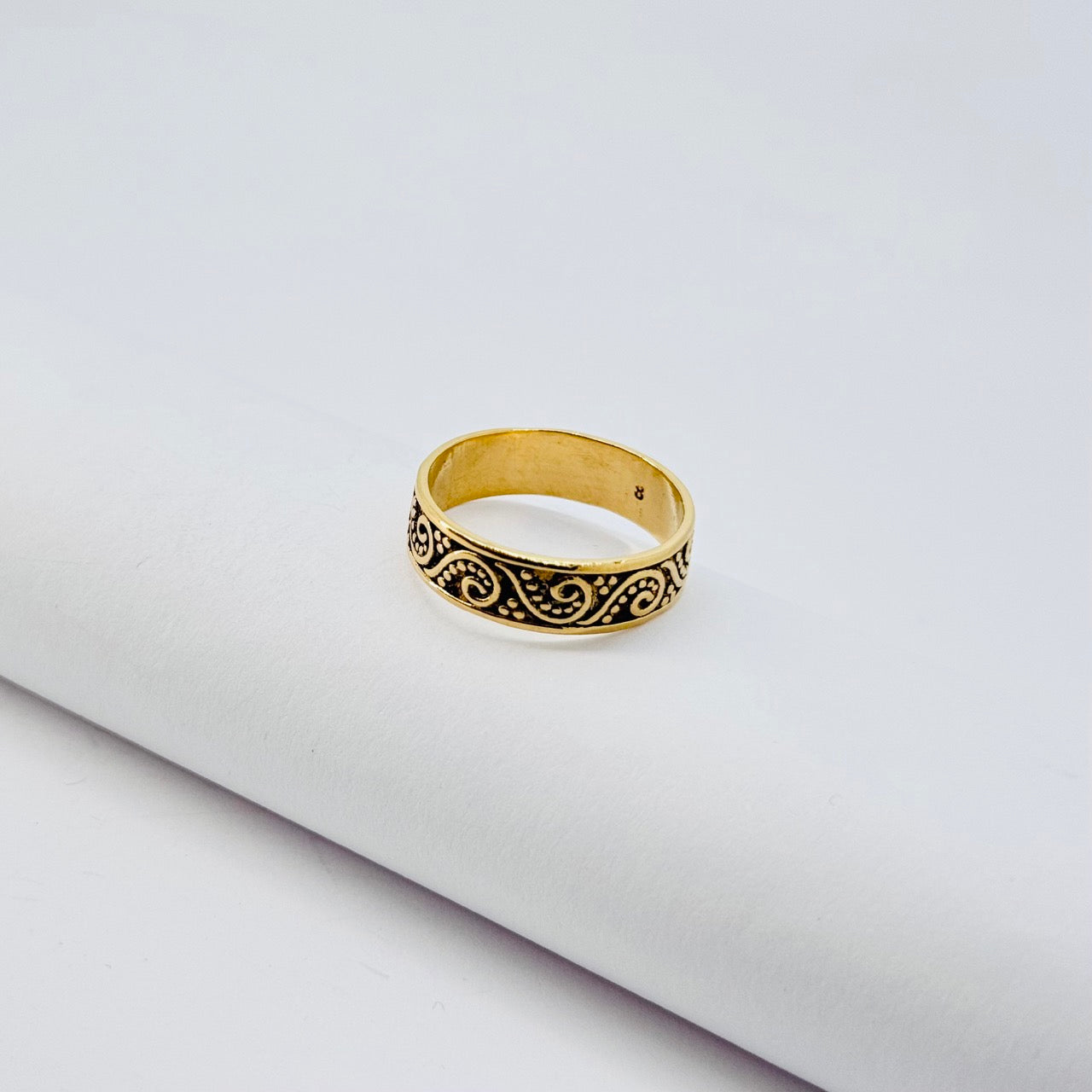 Special Order - Gold Plated Solid Sterling Silver Ring