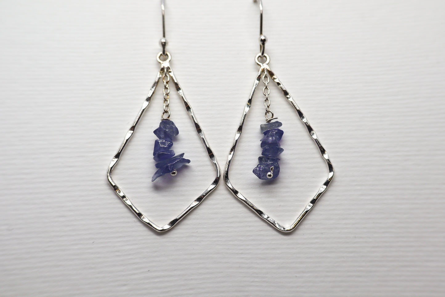 Tanzanite Sterling Silver earring