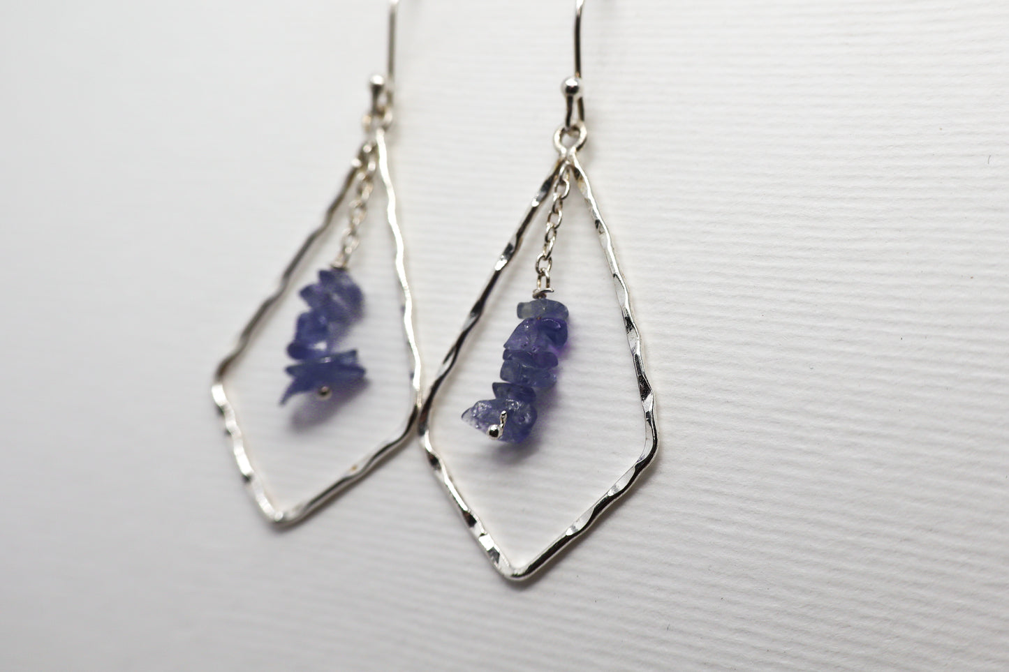 Tanzanite Sterling Silver earring