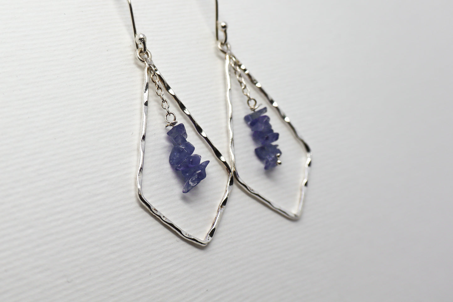 Tanzanite Sterling Silver earring