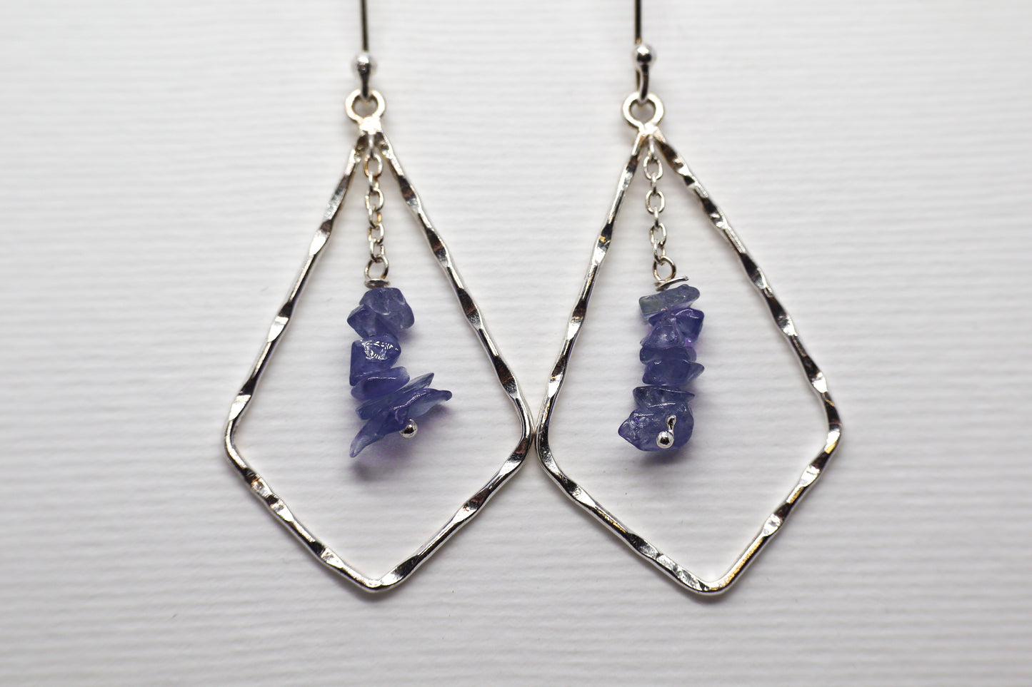 Tanzanite Sterling Silver earring