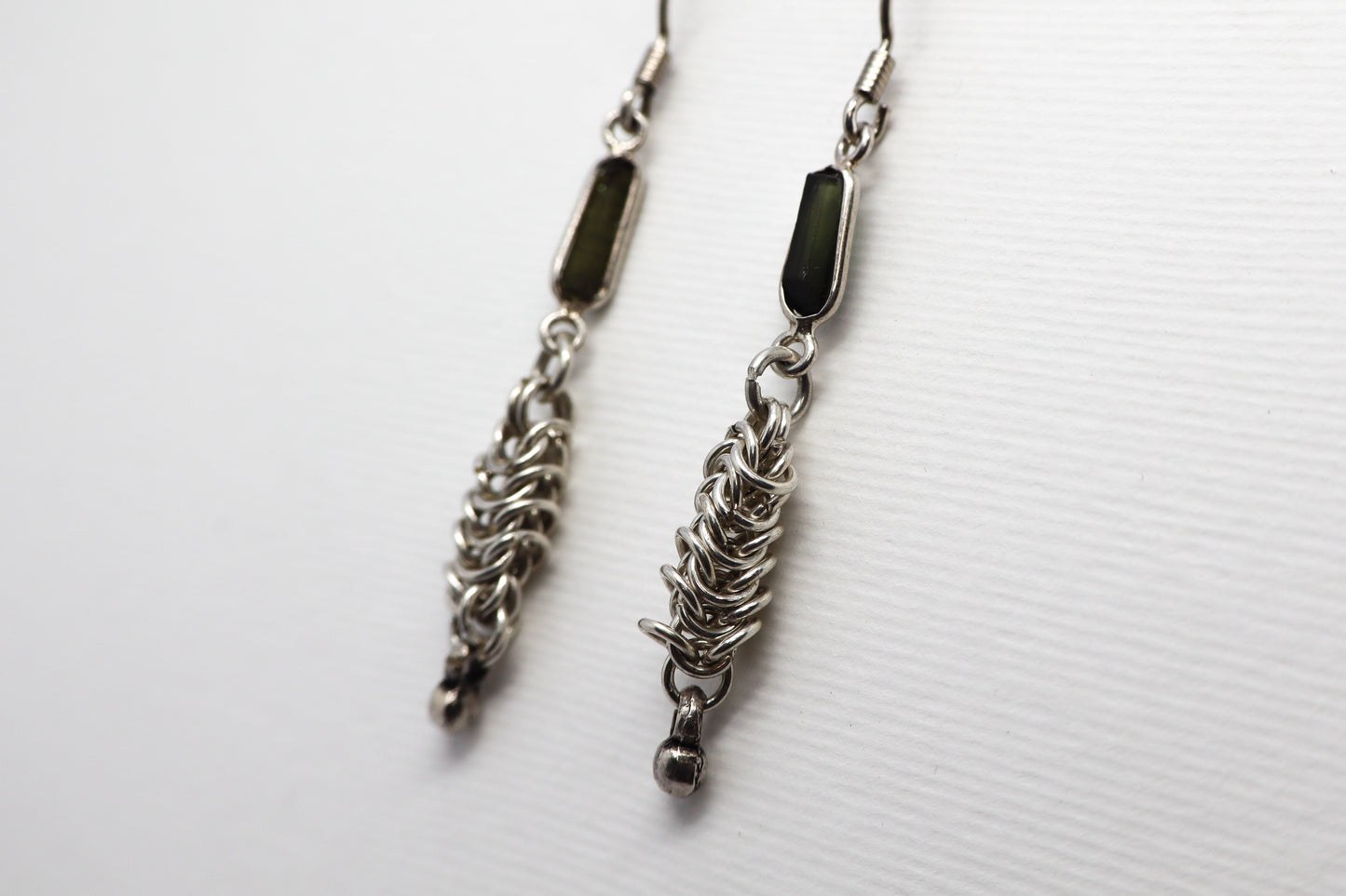 Quart Rutiled Sterling Silver earring