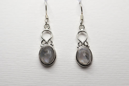 Moonstone Sterling Silver earring