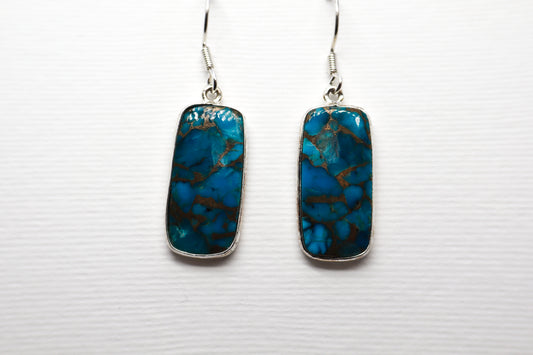 Turquoise Sterling Silver earring