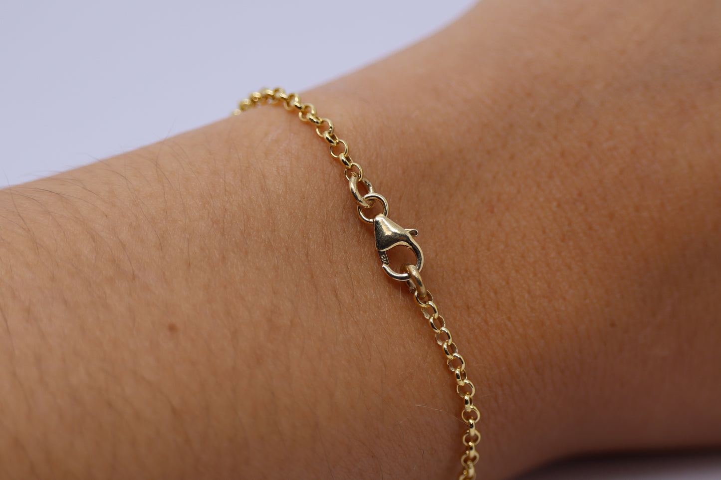 Cornelian 24k Gold Plated Sterling Silver Bracelet