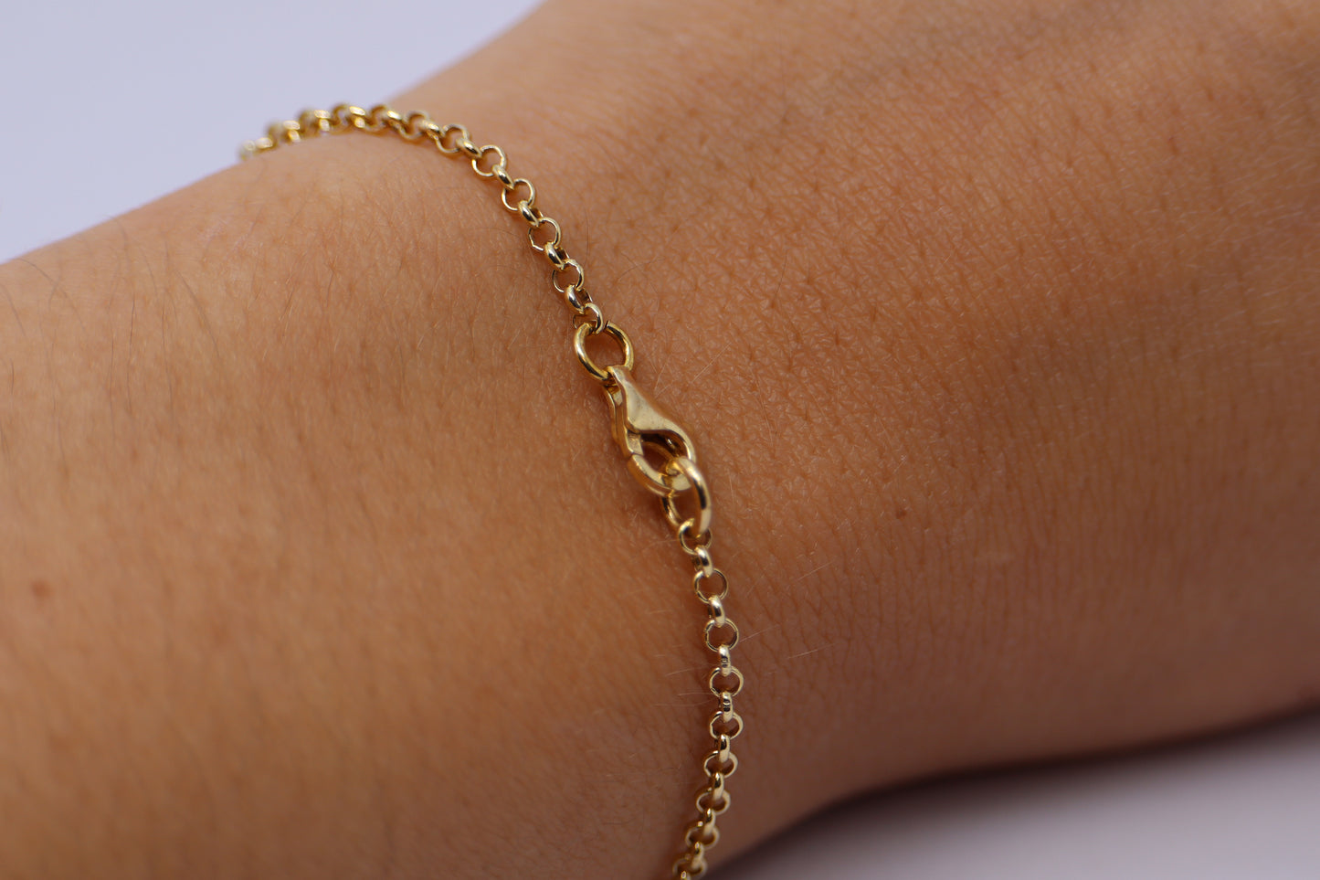 Ruby 24k Gold Plated Sterling Silver Bracelet