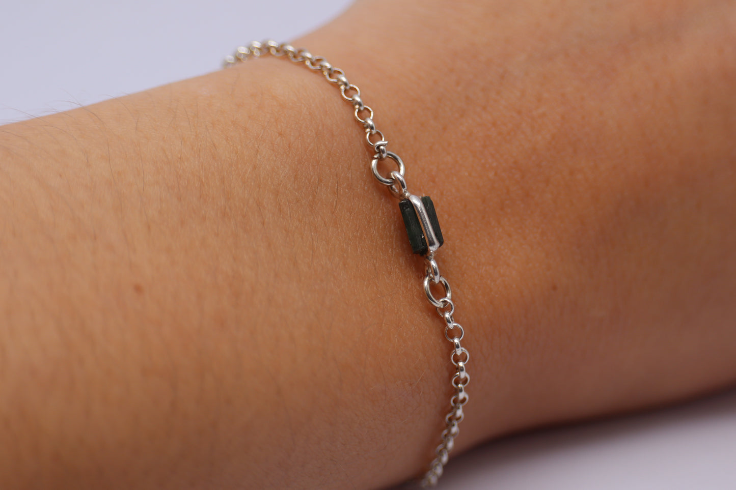 Black Onyx Sterling Silver Bracelet