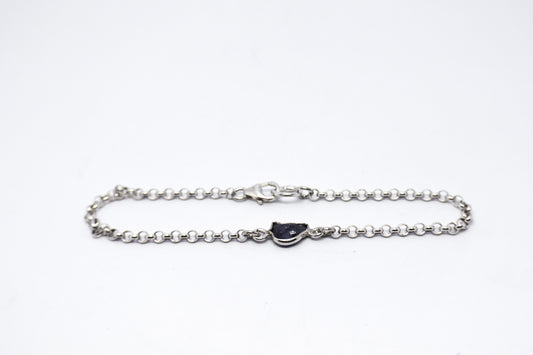 Tanzanite Sterling Silver Bracelet