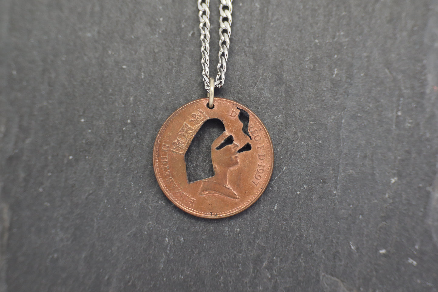 Coin Necklace Recycled