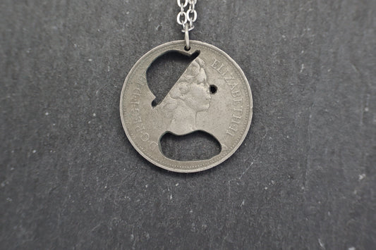 Coin Necklace Recycled