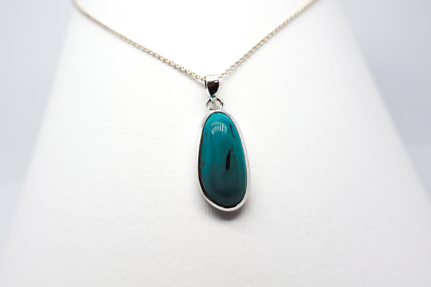 Turquoise Silver Necklace