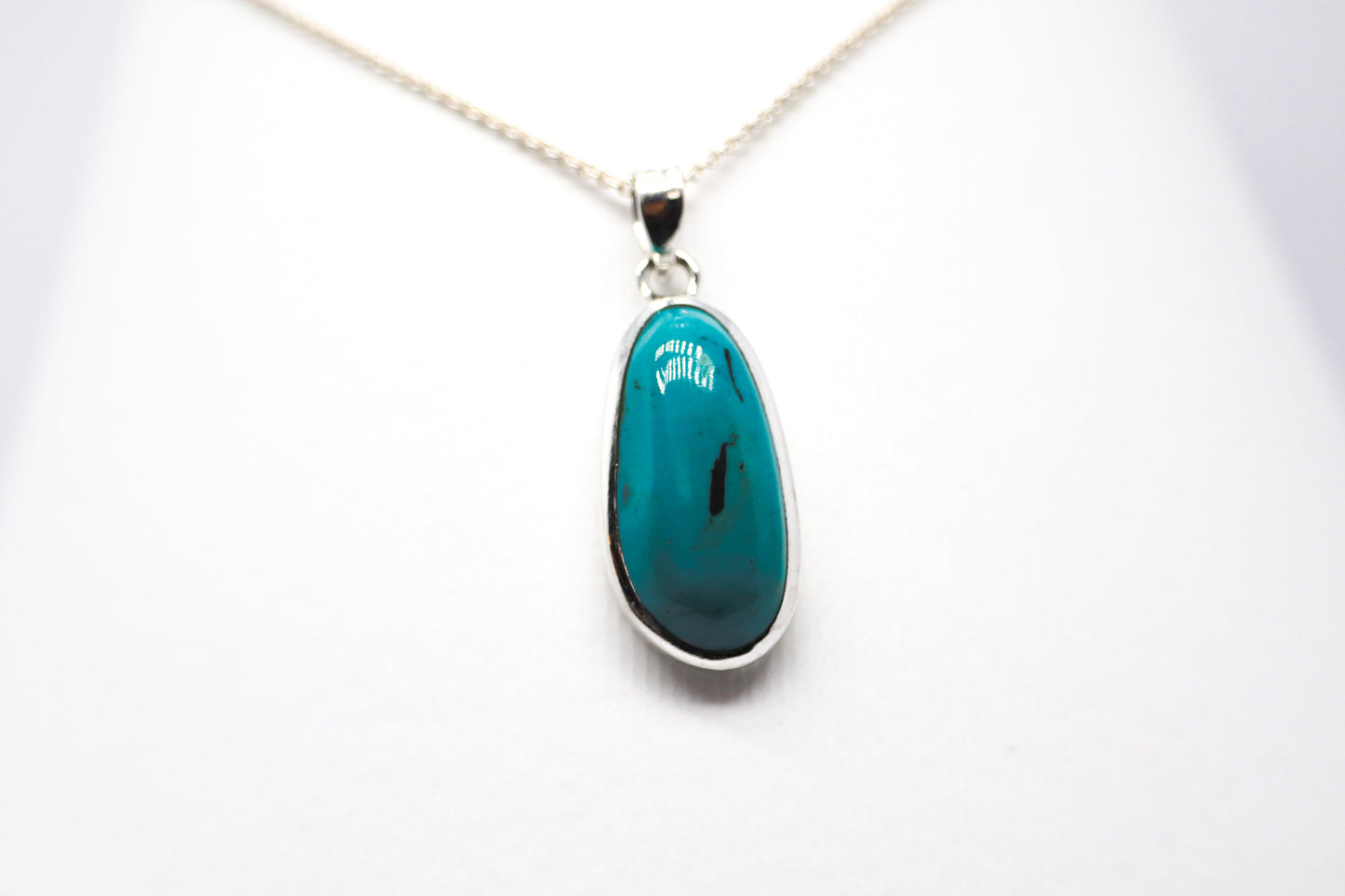 Turquoise Silver Necklace