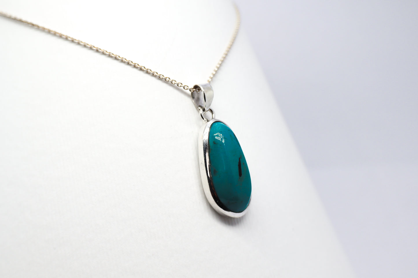 Turquoise Silver Necklace