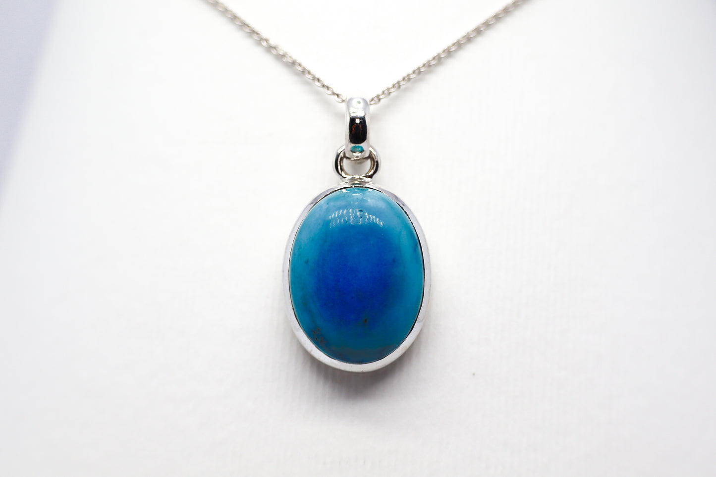 Turquoise Silver Necklace