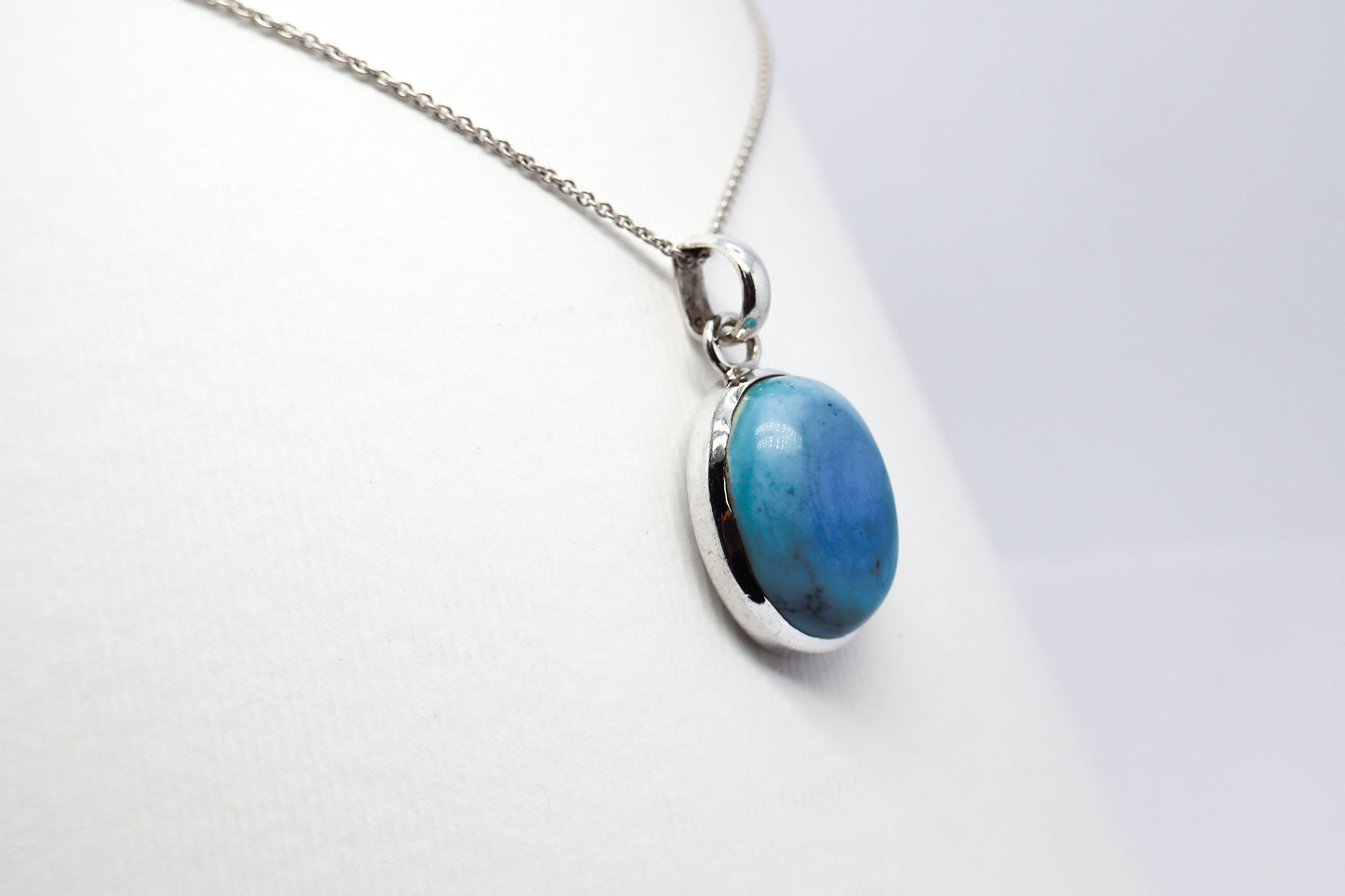 Turquoise Silver Necklace