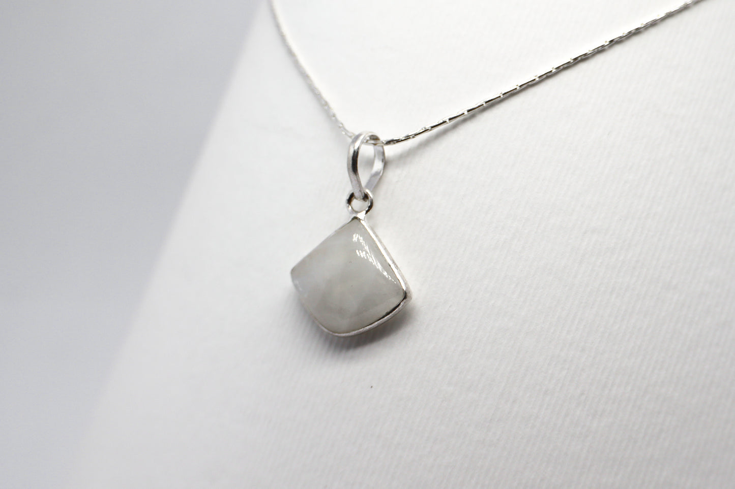 Moonstone Silver Necklace