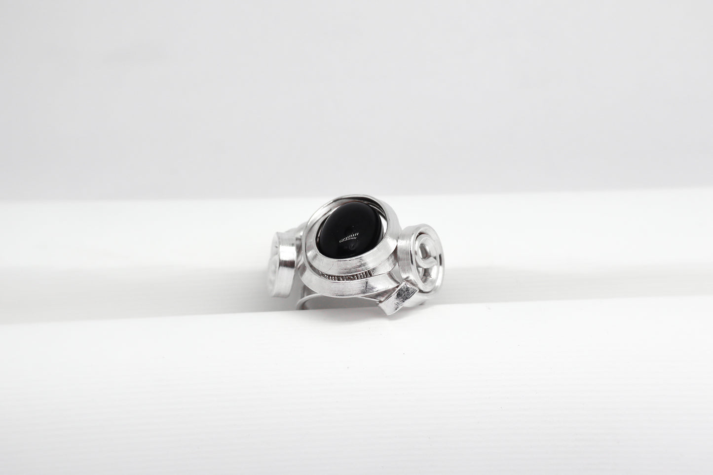 Gala Black Onyx Solid Sterling Silver Ring