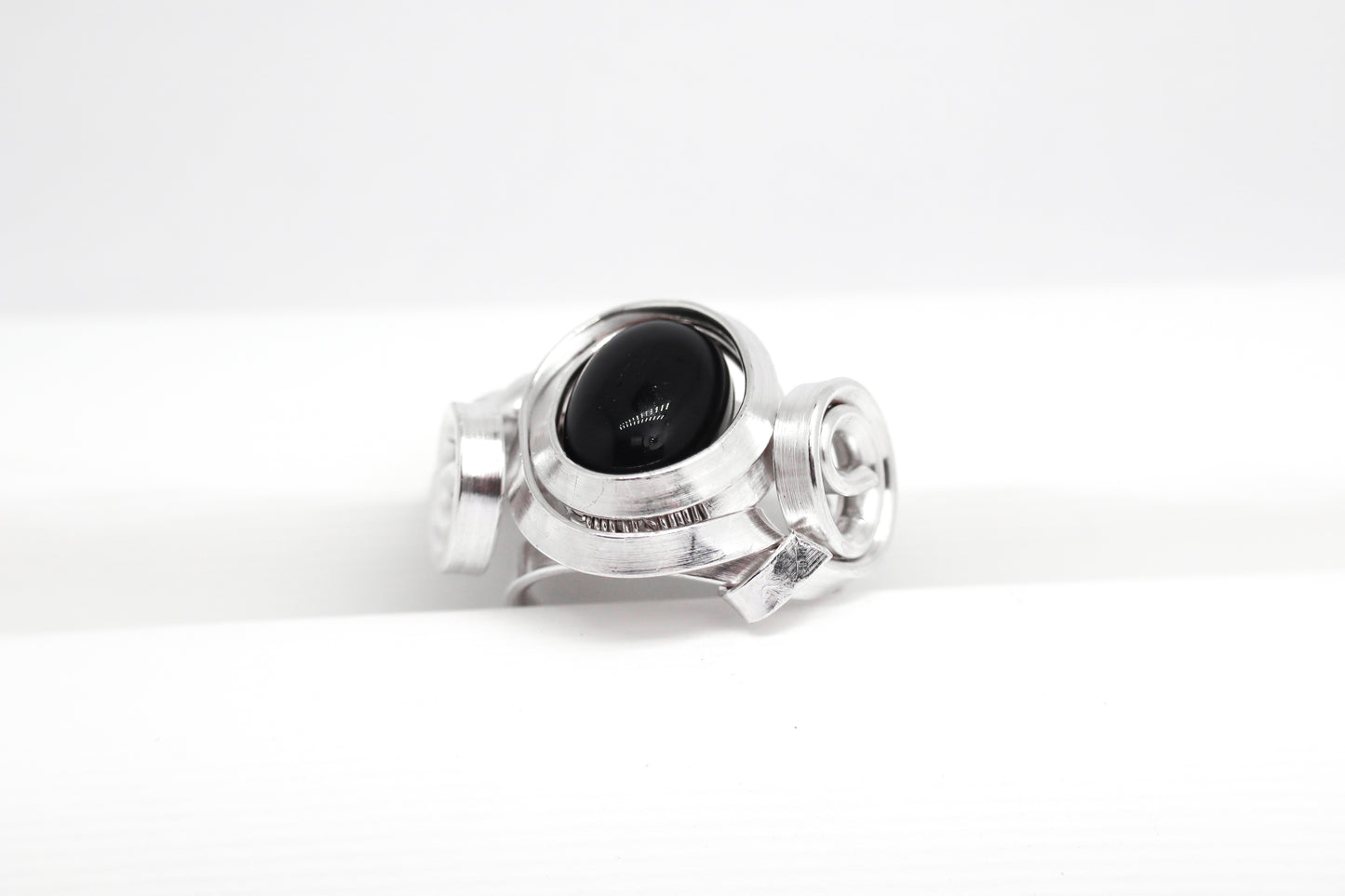 Gala Black Onyx Solid Sterling Silver Ring