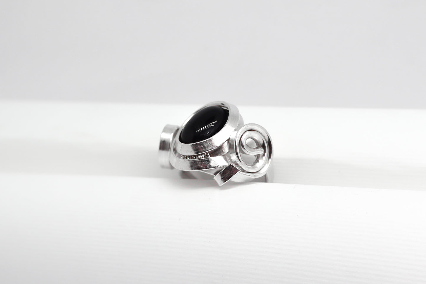 Gala Black Onyx Solid Sterling Silver Ring