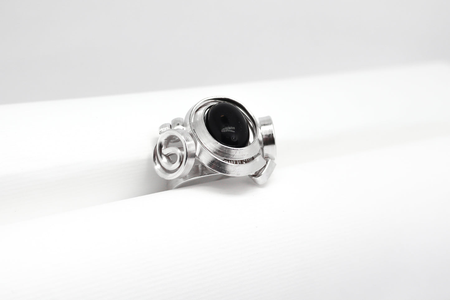 Gala Black Onyx Solid Sterling Silver Ring