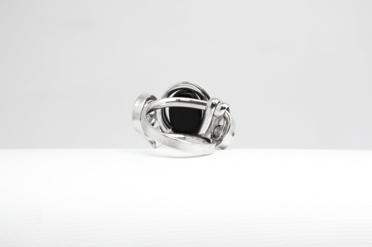 Gala Black Onyx Solid Sterling Silver Ring