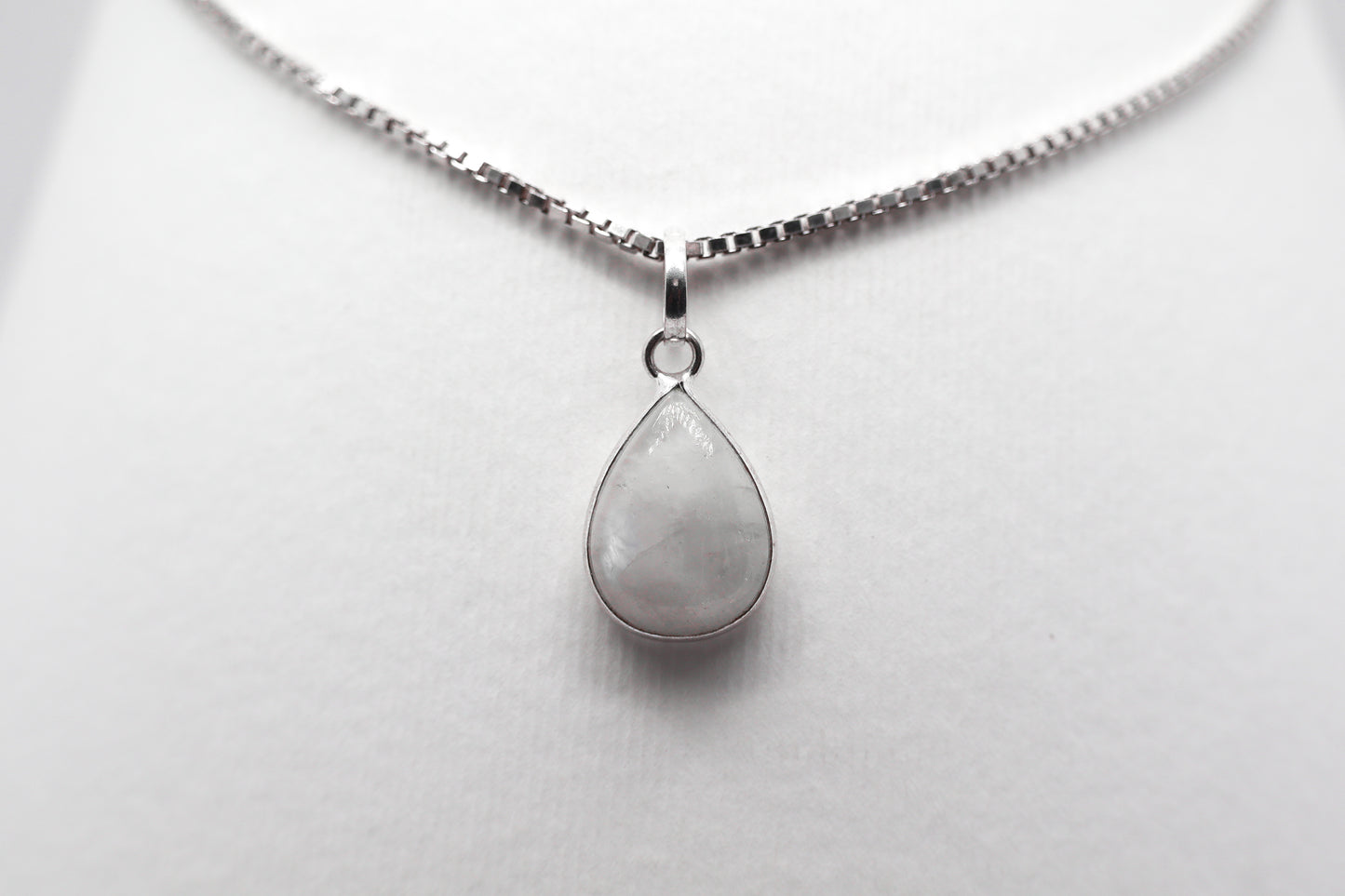 Moonstone Silver Necklace