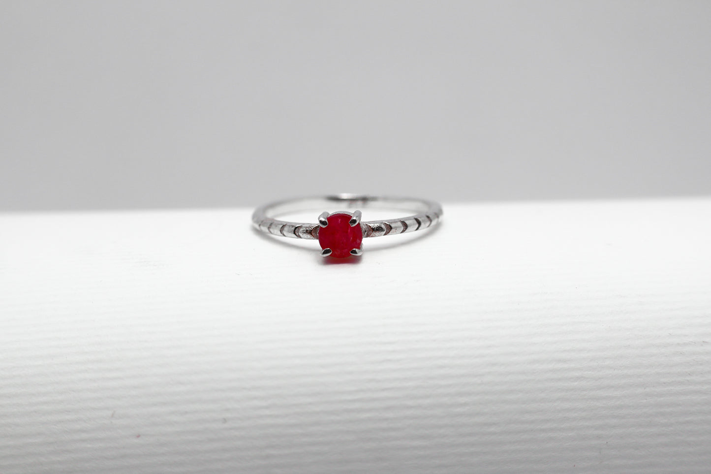 Cornelian Sterling Silver Ring