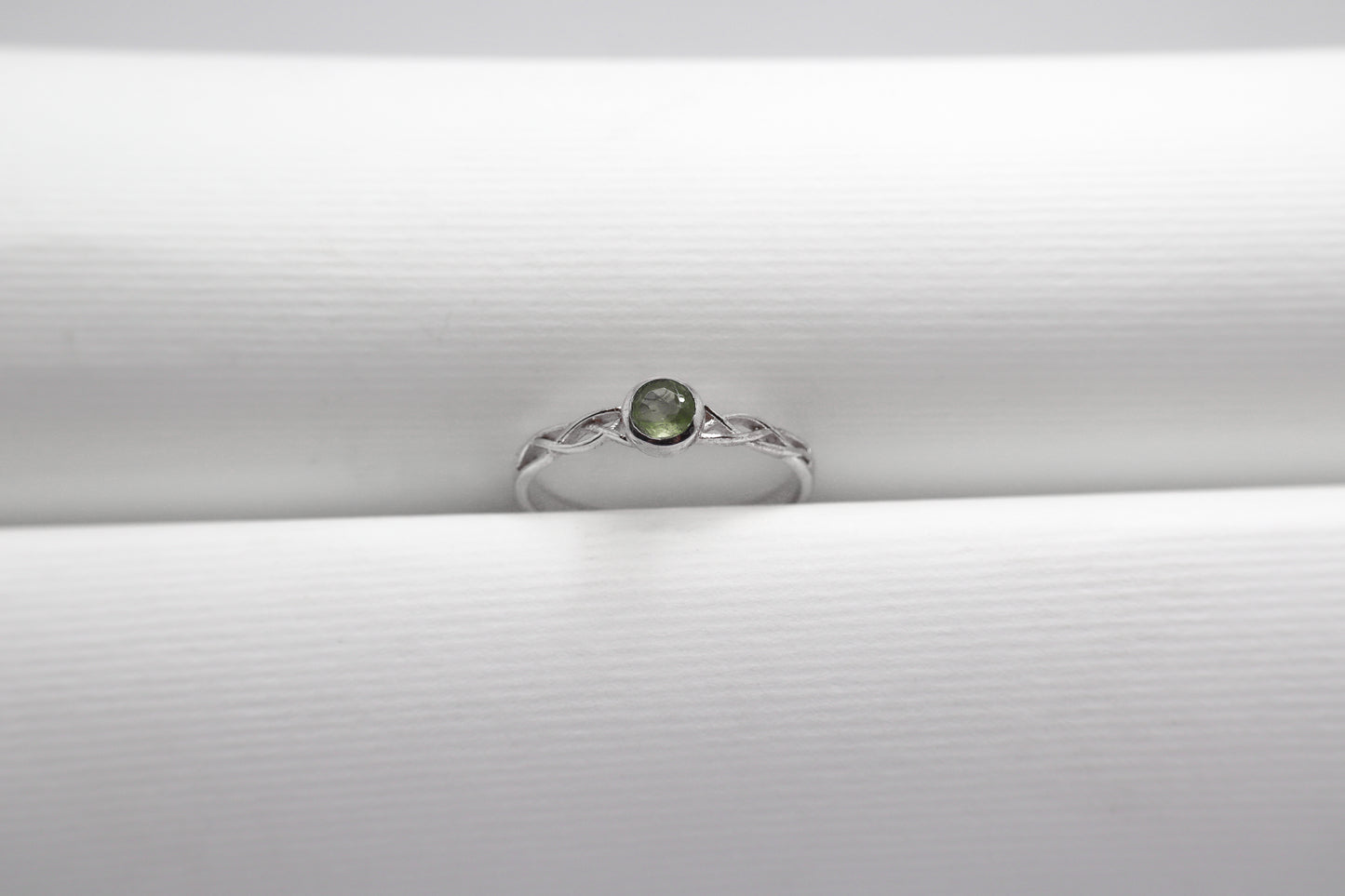 Peridot Sterling Silver Ring