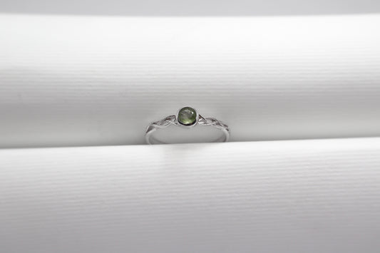 Peridot Sterling Silver Ring