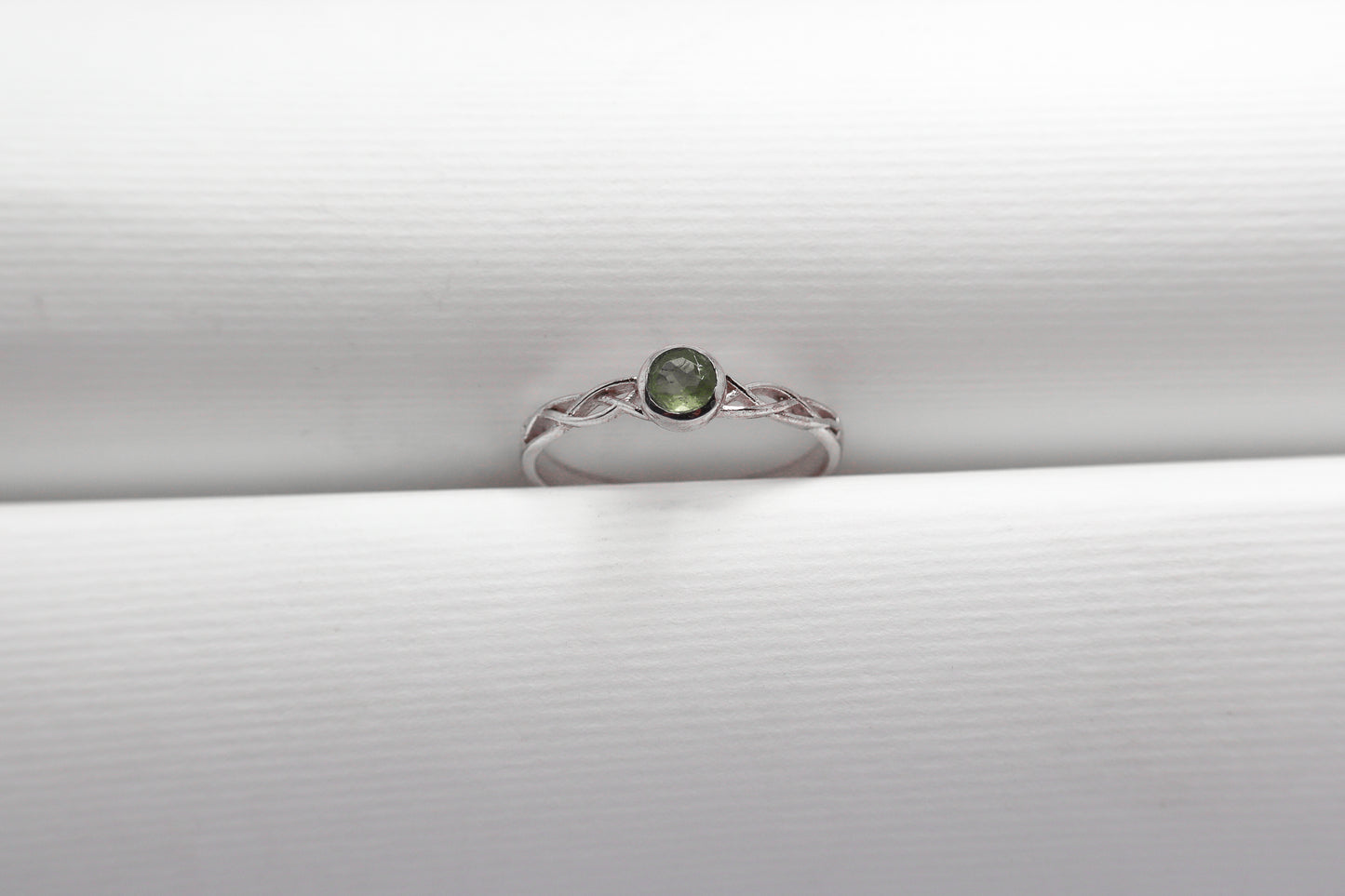 Peridot Sterling Silver Ring